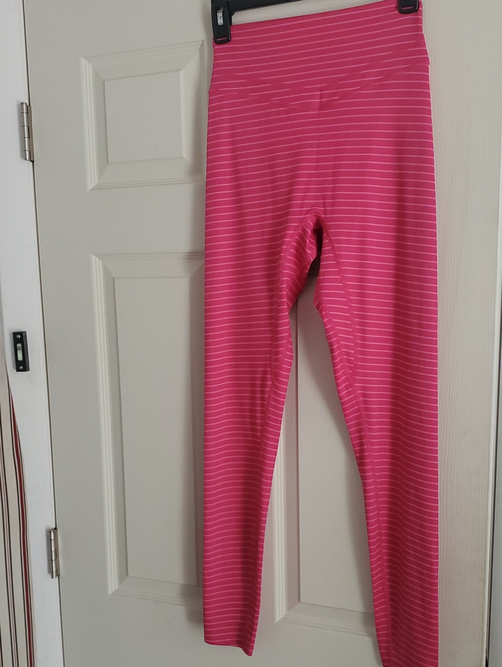 Pink Stripe Leggings